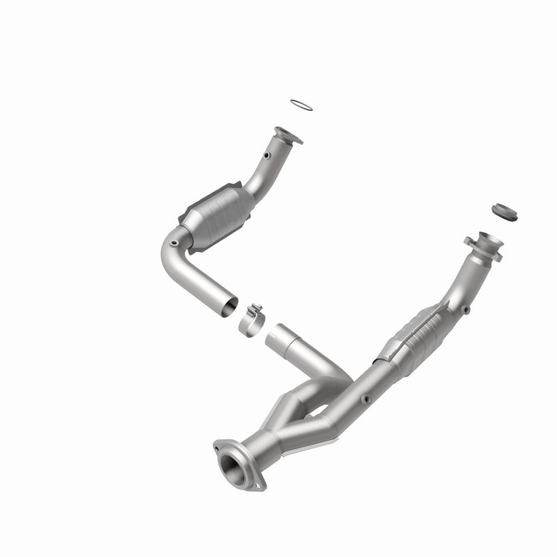 MagnaFlow Direct Fit Catalytic Converter 07-09 Hummer Truck H2 Y-Pipe Assy - 49679