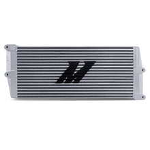 Load image into Gallery viewer, Mishimoto Heavy-Duty Oil Cooler - 17in. Opposite-Side Outlets - Silver - MMOC-OO-17SL
