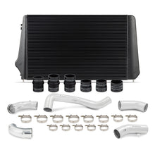 Load image into Gallery viewer, Mishimoto 17-19 GM L5P Duramax Intercooler Kit - Black w/ Polished Pipes - MMINT-DMAX-17KBKP