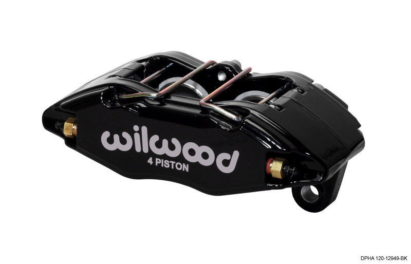 Wilwood Caliper-Dynapro Honda/Acura - Black Powder 1.62in Pistons .83in Disc - 120-12949-BK