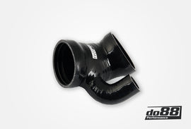 do88 01-06 BMW 325i 2.5L M54B25 (E46) Throttle Body Hose - Black - DO88-KIT225-1S