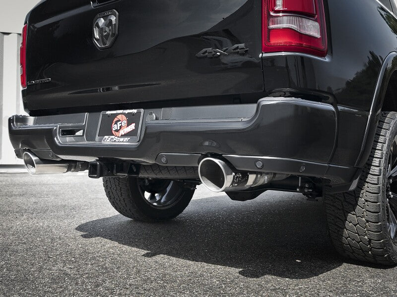 aFe MACH Force-XP 4-1/2in Steel OE Replacement Exhaust Tips - 2021+ Dodge Ram (5.7L V8) - Polished - 49C42073-P