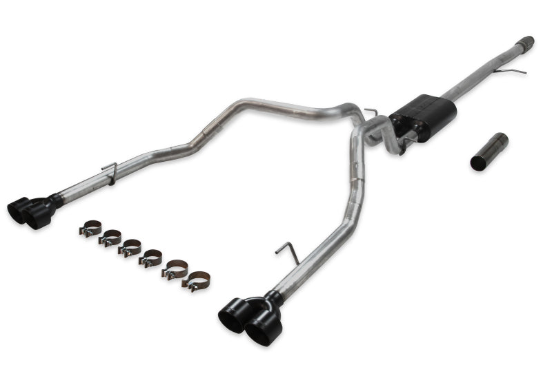 Flowmaster 19-25 GM 1500 5.3L American Thunder Cat-Back Exhaust System - Quad Tips - 817895