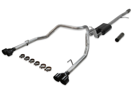 Flowmaster 19-25 GM 1500 5.3L American Thunder Cat-Back Exhaust System - Quad Tips - 817895