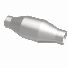 Load image into Gallery viewer, MagnaFlow Universal Catalytic Converter 2.25inch Long Body Spun - 59925