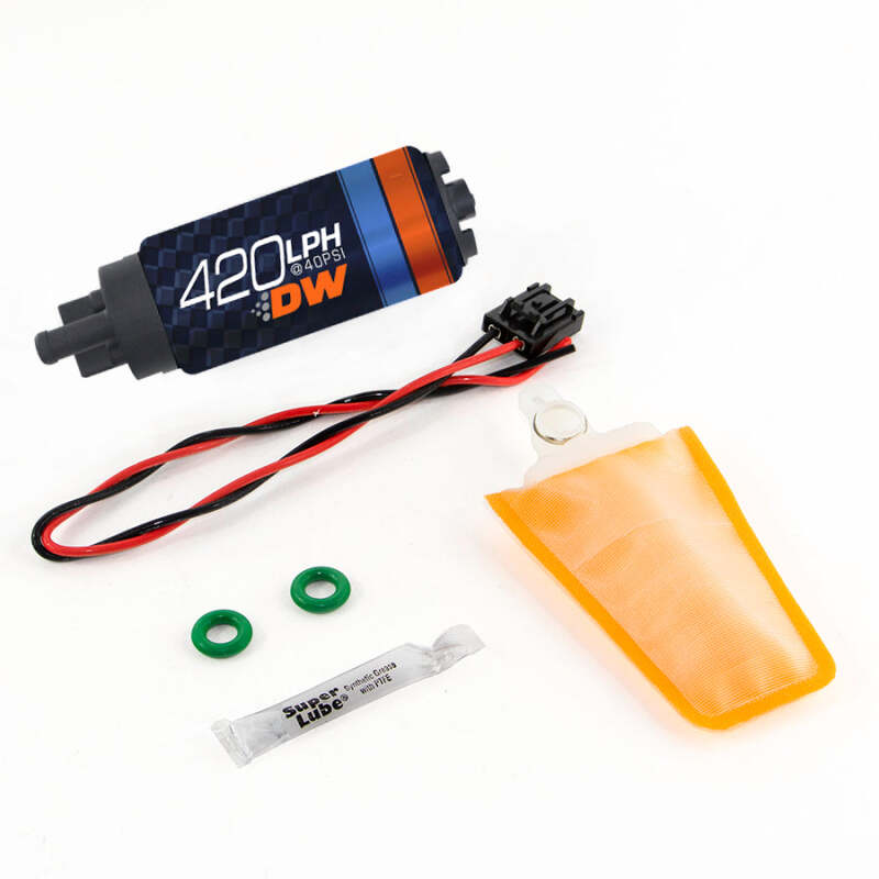 DeatschWerks DW420 Series 420lph In-Tank Fuel Pump w/ Install Kit For TC 05-10 - 9-421S-1006