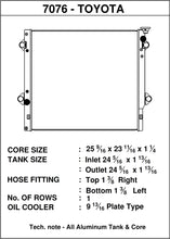 Load image into Gallery viewer, CSF 06-14 Toyota FJ Cruiser 4.0L / 03-09 Toyota 4Runner 4.0L / 2010 Toyota 4Runner 2.7L Radiator - 7076