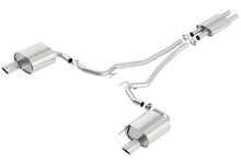Load image into Gallery viewer, Borla Cat Back 15-17 Ford Mustang 3.7L V6 MT/AT 2.25in Pipe 4in Single Round Rolled Tips - 140587