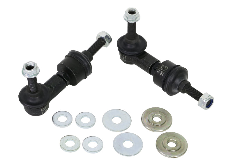 Whiteline 89-98 Nissan 240SX S13 & S14 Rear Swaybar link kit-adjustable ball end links - KLC109