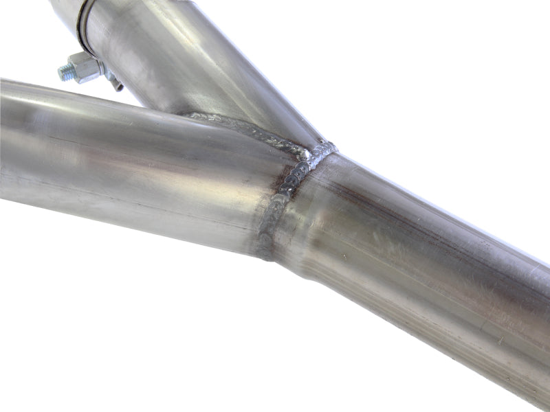 aFe MACHForce XP 05-09 Ford Mustang V6 4.0L 2-1/2in. 409 SS Cat-Back Exhaust - 49-43047