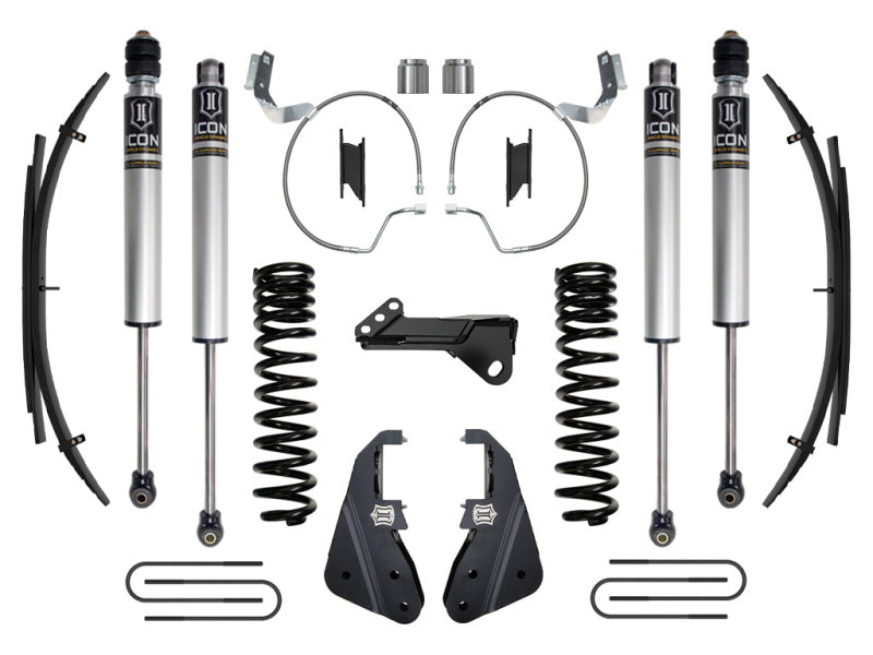 ICON 23 Ford F250/F350 4.5in Stage 1 Suspension System Diesel w/ Expansion Packs - K64541L