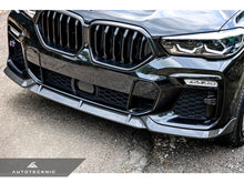Load image into Gallery viewer, AutoTecknic Performance Dry Carbon Front Lip Set - BMW G06 X6 M-Sport