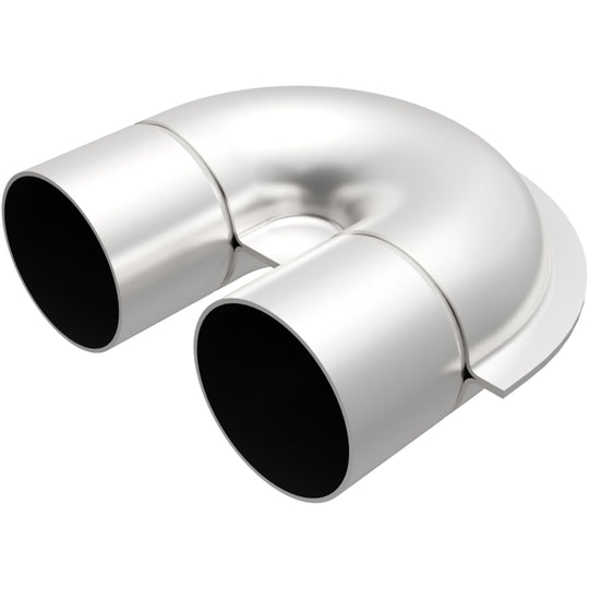 MagnaFlow Smooth Trans U 2.50inch SS 180 deg. - 10731
