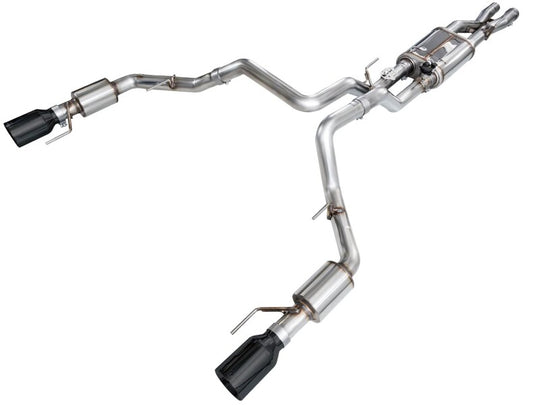 AWE Tuning Gen 3 Raptor R SwitchPath Exhaust - Diamond Black Tips - 3025-33852