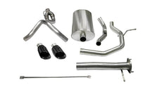 Load image into Gallery viewer, Corsa 2005-2006 Chevrolet SSR 5.3L V8 3in Cat-Back Dual Rear w Single 4in Black Pro-Series Tips - 14254BLK
