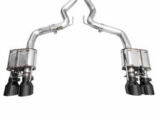 Load image into Gallery viewer, AWE 2024 Ford Mustang GT Fastback S650 RWD SwitchPath Cat-Back Exhaust w/ Quad Diamond Black Tips - 3025-43650