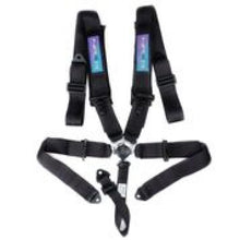 Load image into Gallery viewer, NRG 5PT 3in. Seat Belt Harness / Cam Lock - Black - SBH-B6PCBK