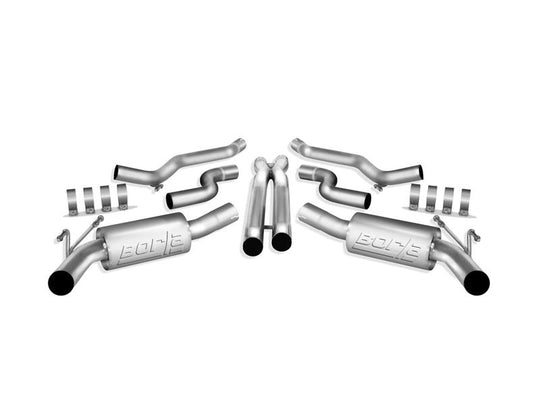 Borla 10-13 Chevy Camaro SS 6.2L V8 ATAK Catback Exhaust Incl. X Pipe works w/GFX Package - 140378