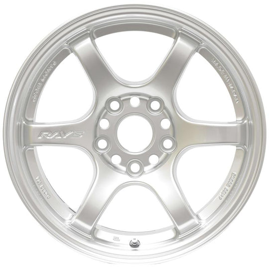 Gram Lights 57DR 15x8.0 +28 4x100 Sunlight Silver Wheel - WGIE28AS