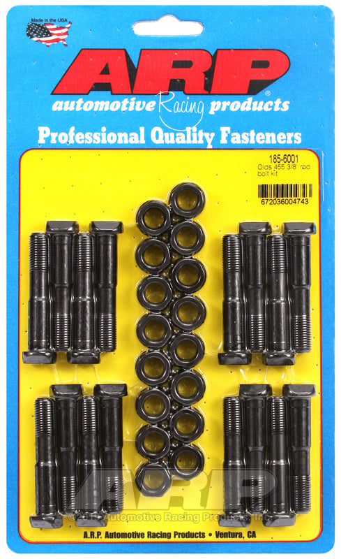 ARP Oldsmobile 455 3/6in Rod Bolt Kit - 185-6001
