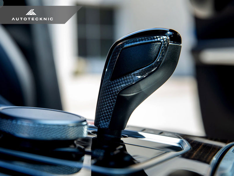 AutoTecknic Carbon Fiber Gear Selector Side Trims - BMW G22 4-Series