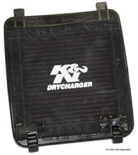 Load image into Gallery viewer, K&amp;N Universal PreCharger Flat Air Filter Wrap Black 7Inx7in - SU-4002-TDK