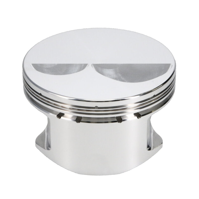 Manley Chevrolet Small Block Piston Set - 4.030in Bore 1.250in CH, -4.00 CC - 591630-8
