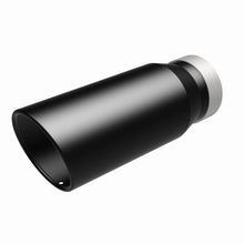 Load image into Gallery viewer, MagnaFlow Tip Stainless Black Coated Single Wall Round Single Outlet 5in Dia 4in Inlet 13in L - 35238