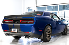 Load image into Gallery viewer, AWE Tuning 2017+ Challenger 5.7 Touring Edition Exhaust - Non-Resonated - Diamond Black Quad Tips - 3020-43084