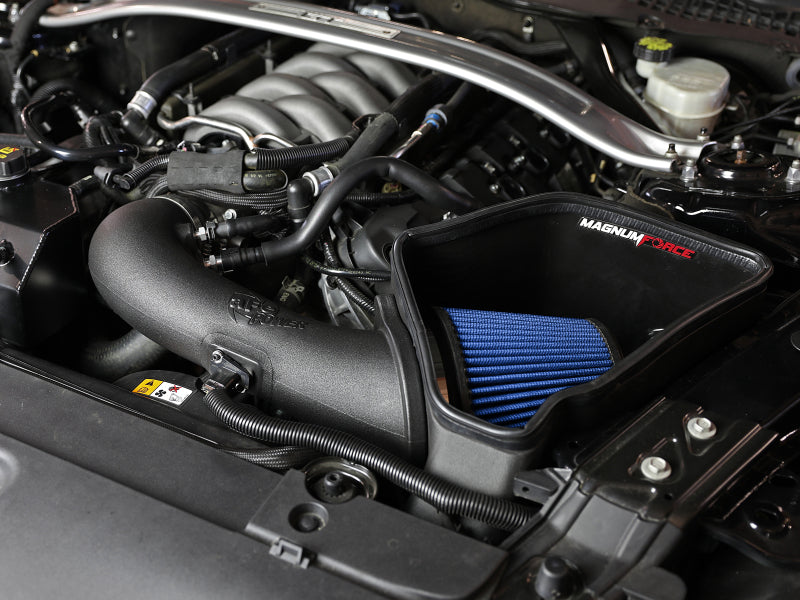 aFe Magnum FORCE Stage-2 Pro 5R Cold Air Intake System 15-17 Ford Mustang GT V8-5.0L - 54-13015R