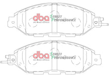 Load image into Gallery viewer, DBA 2013 Infiniti JX35 Front SP Performance Brake Pads - DB2378SP