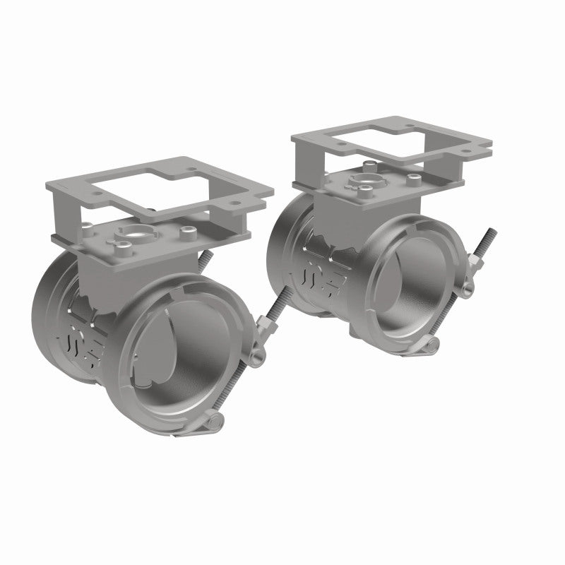 MagnaFlow 2018 Ford Mustang V8-5.0LGAS Exhaust Acc - 2.5in ID/OD - 304SS - Integrated V-Band Flanges - 10805
