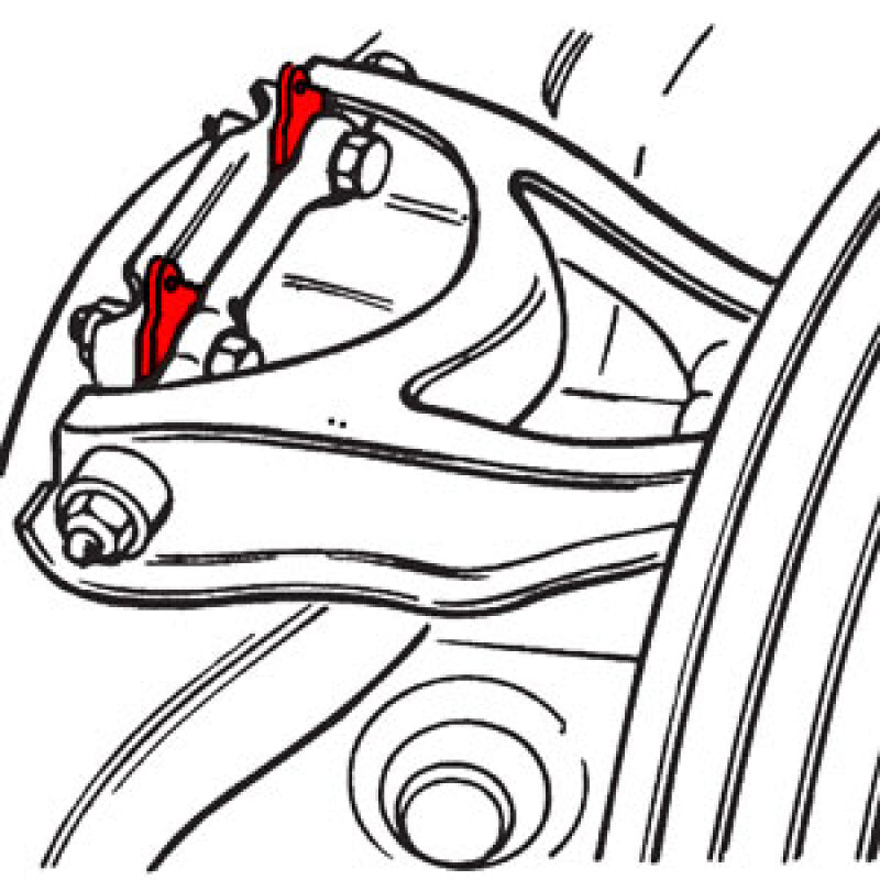 SPC Performance COMPLETE SET - DUO SHIMS - 37150