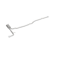 Load image into Gallery viewer, MagnaFlow Cat Back, SS, 2.5in, Street, Single Straight Pass. Polished 4in Tip, 2015 Ford Fusion 2.5L - 19096