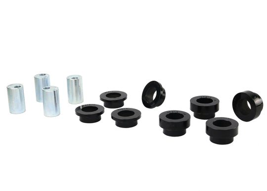 Whiteline 07+ Nissan Skylkine R35 GT-R AWD Front Camber Adj Kit-Upper C/Arm Bushes - KCA403