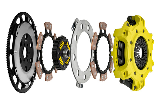 ACT Chevy Camaro/Corvette LS1/LS2/LS3/LS6/LS7 Mod-Twin 10.5 XT Sprung Disc Race Clutch Kit - T2RS-G13