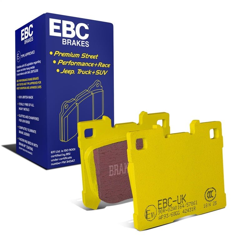 EBC 2022+ Toyota GR Yaris Yellowstuff Rear Brake Pads - DP42431R