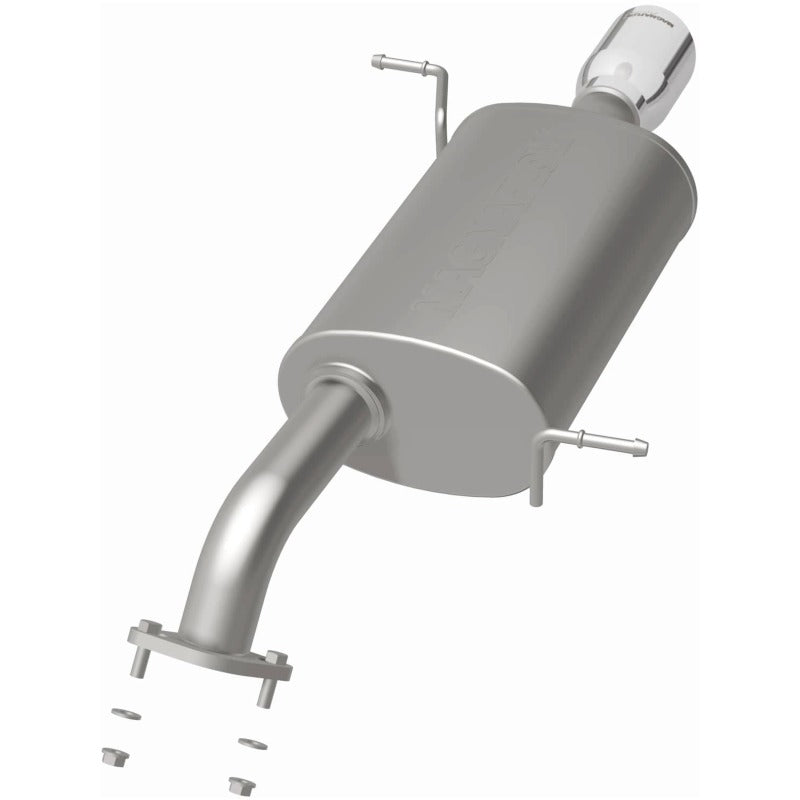MagnaFlow 11-13 Mazda 2 1.5L Single Rear Exit Stainless Catback Performance Exhaust - 15555