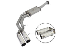 Load image into Gallery viewer, aFe Rebel Exhausts 3in SS Cat-Back 15-16 Ford F-150 EcoBoost V6 2.7/3.5L V8 5.0L w/ Polished Tips - 49-43081-P