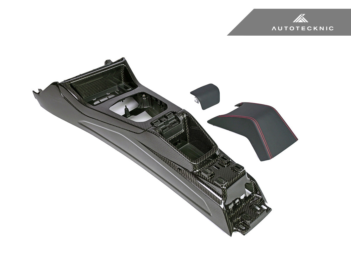AutoTecknic Pre-Preg Carbon CSL Center Console - BMW G8X M2 / M3 / M4 (Automatic)