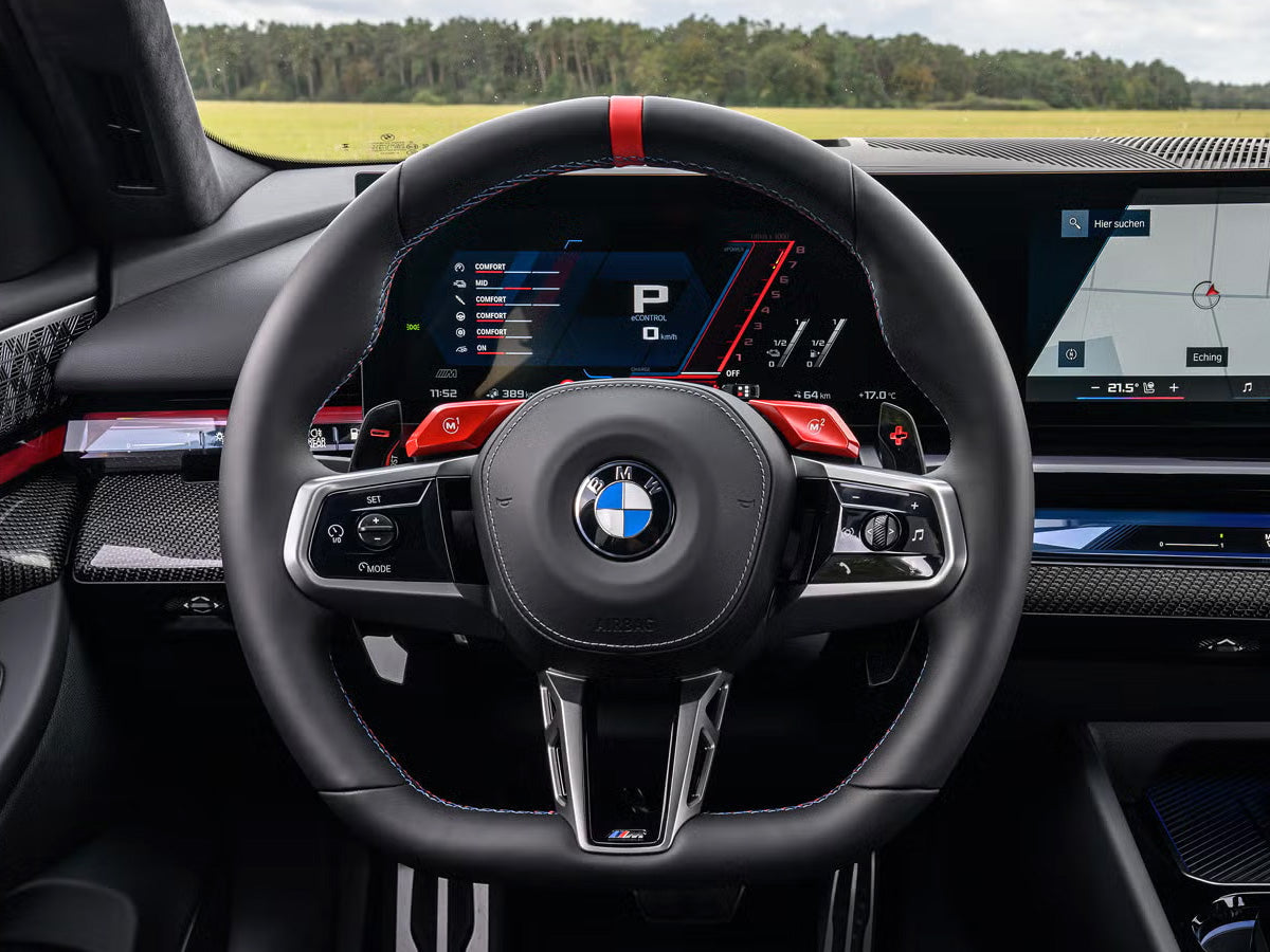 AutoTecknic Carbon Fiber V2 Pole Position Shift Paddles - BMW G9X M5 & More 2024-Up