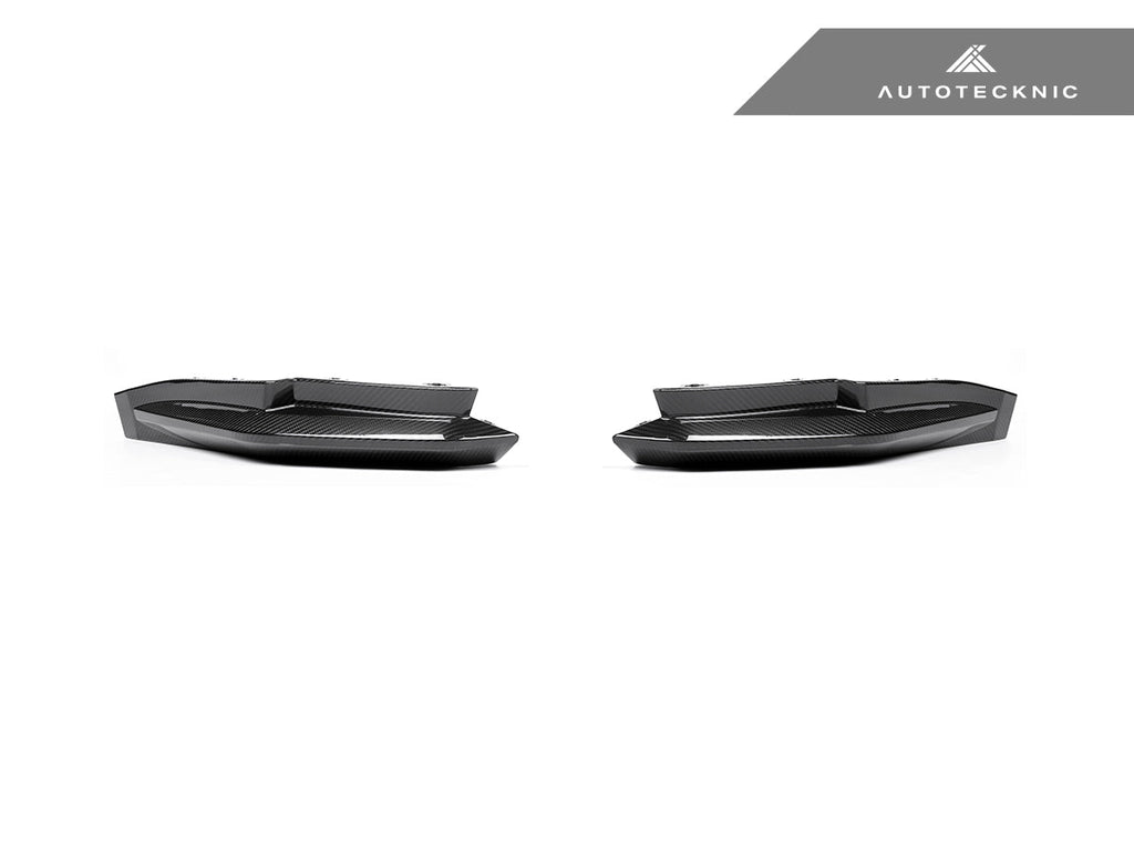 AutoTecknic Dry Carbon OEM-Spec Rear Splitter Set - BMW G80 M3 | G82 M4