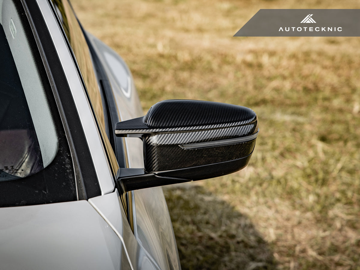 AutoTecknic G8X Style M-Inspired Version II Dry Carbon Mirror Covers - BMW G20 3-Series | G22/ G26 4-Series