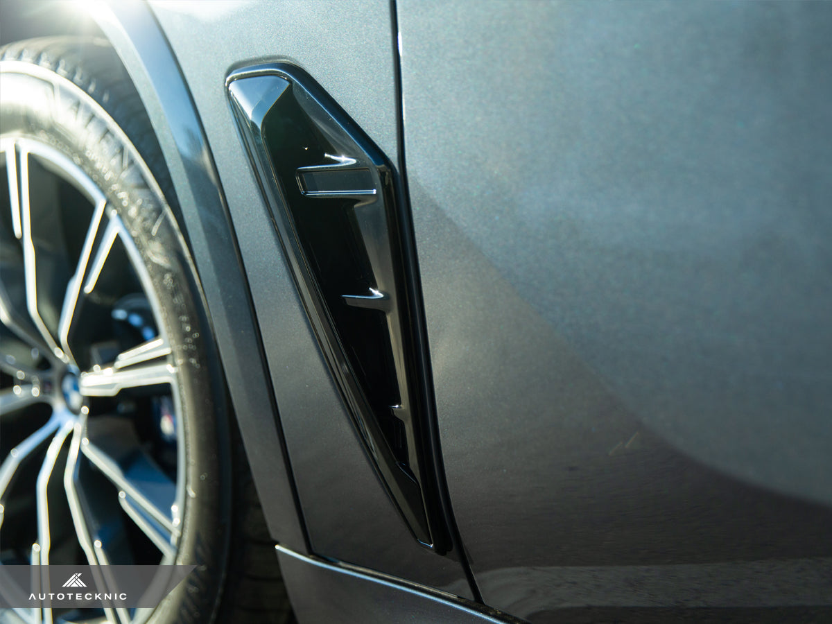 AutoTecknic Gloss Black Fender Trim Set - BMW F95 X5M | G05 X5
