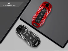 Load image into Gallery viewer, AutoTecknic Dry Carbon Key Remote Trim - Porsche Macan EV 2024-Up