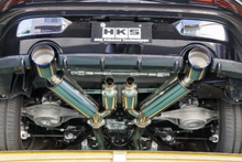 Load image into Gallery viewer, HKS FULL DUAL MUFFLER RZ34 VR30DDTT - 31014-KN002