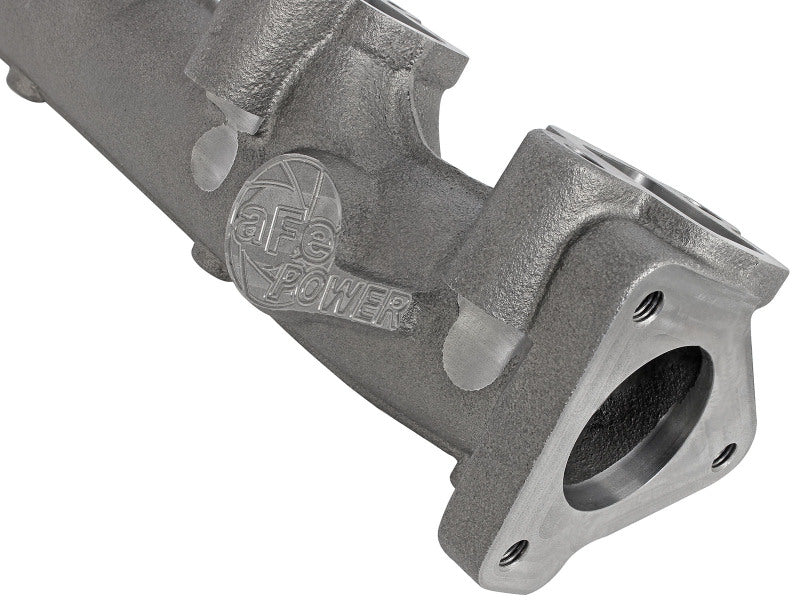 aFe Power BladeRunner Ported Ductile Iron Exhaust Manifold 01-16 GM Diesel Trucks V8-6.6L (td) - 46-40024