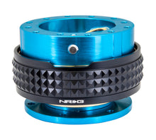 Load image into Gallery viewer, NRG Quick Release Kit - Pyramid Edition - New Blue Body / Black Pyramid Ring - SRK-210NB/BK