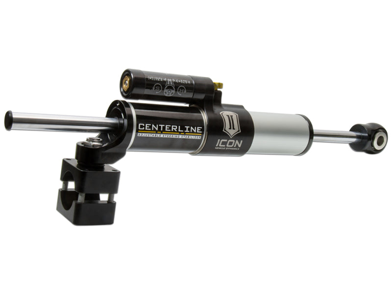 ICON 07-18 Jeep Wrangler JK Adj Thru Shaft Steering Stabilizer Kit - 22020