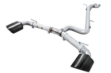 Load image into Gallery viewer, AWE Tuning 17-19 Audi RS3 8V Track Edition Exhaust - Diamond Black Tips RS-Style Tips - 3020-33064